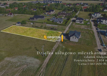 Do sprzedaży działka Gdańsk 2858m2