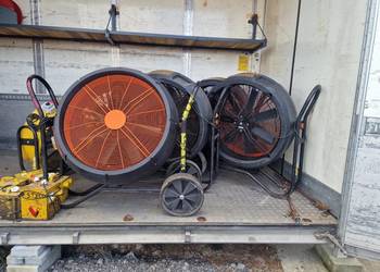 Wentylator mieszacz powietrza 110V z tranformatorem, średnica 90cm