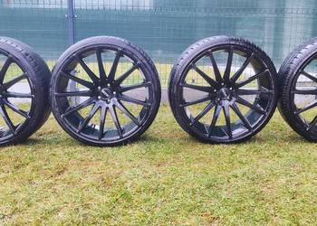 Koła 22 cale XIX Exotic Alloys X39 5x112 9J/10.5J ET35/38 + opony TPMS