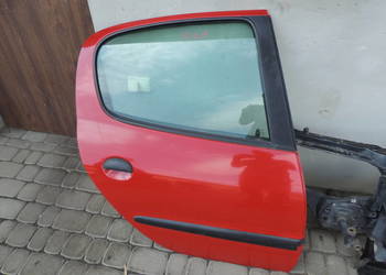 PEUGEOT 206 HB 5D DRZWI PRAWY TYŁ KOLOR KKN