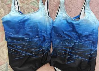 Stroje Kąpielowe Ombre Niebieskie Roz M/L 33-34 Nowe Jednoczęściowe