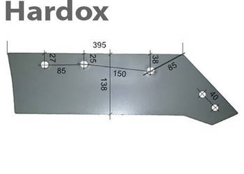 Lemiesz 300hektarów HARDOX 969095/P części do pługa KRONE