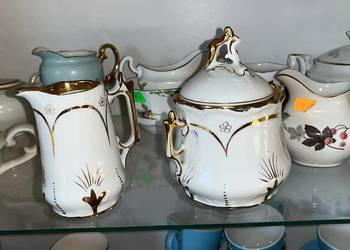 Secesja. Cukiernica i mlecznik. Bez sygnatury.