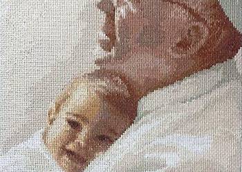 obraz Papież FRANCISZEK - Pamiątka Chrztu