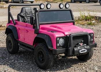 BAWIBUS.PL Autko auto samochód na akumulator LAND ROVER DEFENDER terenowy