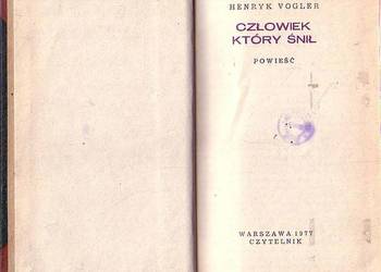 (0194) CZŁOWIEK KTÓRY ŚNIŁ – HENRYK VOGLER