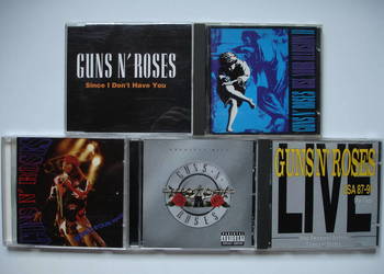 GUNS N` ROSES -płyty CD