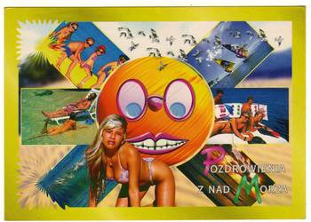 POZDROWIENIA Z NAD MORZA KARTKA NA LATO 1 POZDROWIENIA Z NAD MORZA KARTKA NA LATO 1