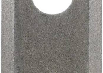 Nożyk kosiarki rotacyjnej lewy/prawy 93x50x4 mm owalny otwór 24.0x20.0 mm…