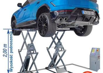 Podnośnik Nożycowy Elektromagnetyczny TW S35-20E-G GREY-Line naposadzkowy