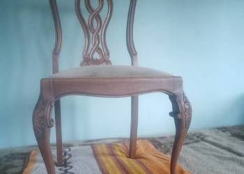 Komplet 6 krzeseł. Stylowe. Rzeźbione Komplet 6 krzeseł. Stylowe. Rzeźbione