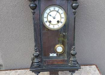 128 Stary zegar ścienny Kienzle mercury XIXw miniaturka tarcza 12cm