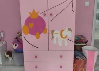 Zestaw mebli firmy Meblik komoda + szafa