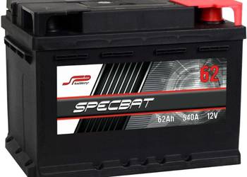 Akumulator 62Ah 540A EN Specbat P+