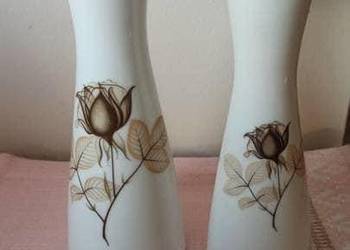 Wyższy wazon. Rosenthal. Schattenrose. Form 2000