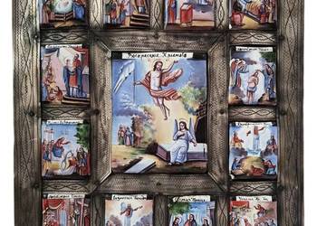 Ikona - Prazdniki - srebro, 163