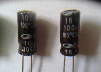 Kondensatory elektrolityczne Lelon 100uF 16V  10szt