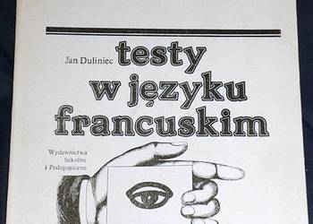Testy w języku francuskim - Jan Duliniec