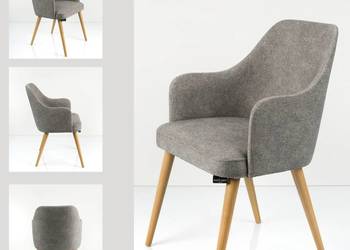 Krzesło DELUXE Szary prosto od producenta EMRA WOOD RK-9