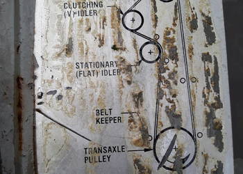 Stopien do traktorka kosiarki Husqvarna