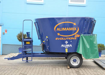 Wóz paszowy, Alimamix EVOLUTION 8M3,paszowóz, tanio po testa