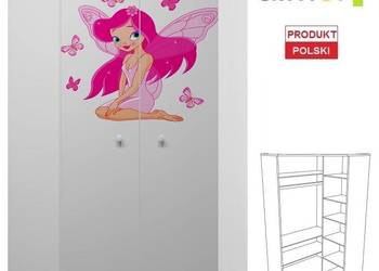 WRÓŻKA 15 - N28 szafa narożna dziecięca 95x95 w.190