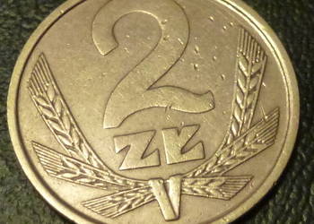 Moneta 2 złote z 1979 r. z obiegu - okres PRL