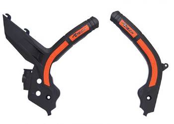 OSŁONY RAMY MOTOCYKLOWA BLACK ORANGE KTM  SX,SXF