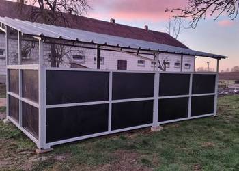 Domki dla cieląt grupowe. Modułowe