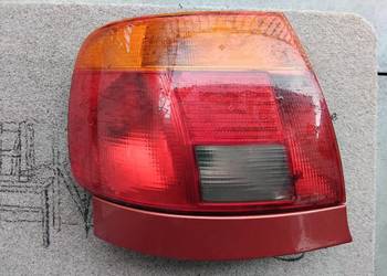 Lampy tył, podświetlenie tablicy Audi A4 B5