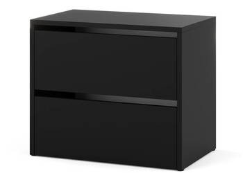 Szafka Na Buty Stojak 60cm Regał Loft Do Przedpokoju Półka Komoda Czarna