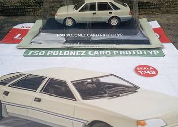 POLONEZ CARO PROTOTYP Deagostini Kultowe auta PRL 1/43 model Legendy FSO