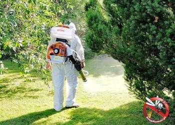 Opryski chemiczne ogródków przeciw komarą i kleszczą komarom