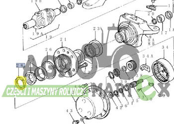 ZP0737503039, 83943731, T82560, F198303020150, 9R-6957 NAKRĘTKA M100 CNH