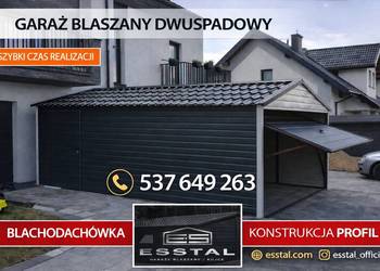 Garaż Blaszany - Blaszak - Magazyn - Schowek - Wiata - Garaże  –ESSTAL-
