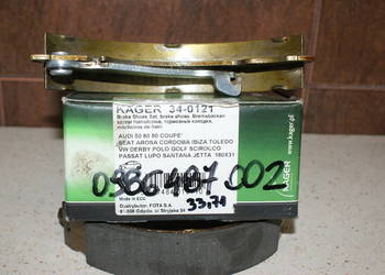 0 986 487 002 - BOSCH - SZCZĘKI HAMULC. VW GOLF I, II Szczęk