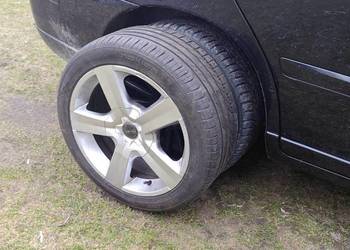 Kola felgi 17 5x108 volvo ford opony 225/45/17 nokian