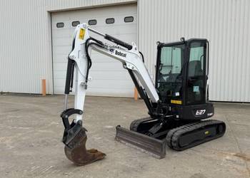 Mini koparka Bobcat E27 gąsienica guma 2,5 T