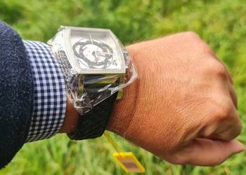 Przecena NOWY 950pln - 260 pln Invicta S1 Rally Srebrny/skóra