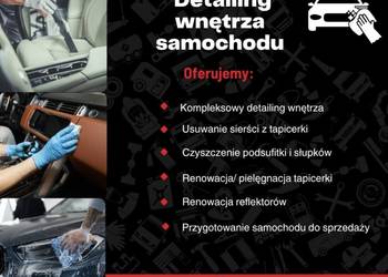 Detailing wnętrza samochodu