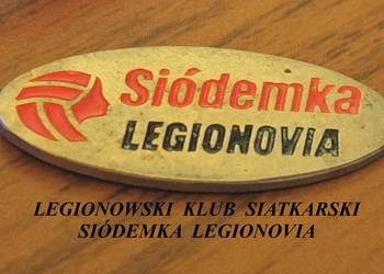 Siódemka Legionovia odznaka - pin znaczek klubu Legionowo unikat kolekcja