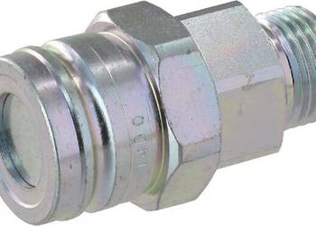 Szybkozłącze płaskie układu hamulcowego VF wtyczka 3/8" gwint zewnętrzny 1…