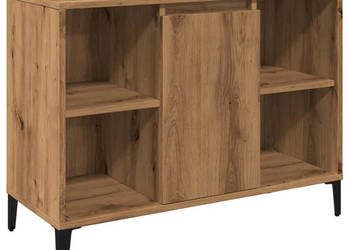 Szafka pod umywalkę dąb artisan 80x33x60 cm WM-857136