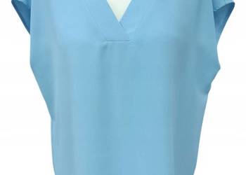 TOP-Bluzka PUR PURA niebieski jasny rozm rzeczywisty 42-biust 106