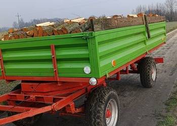 Drewno przyczepa olcha