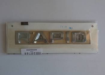Logo emblemat znak znaczek Rapid skoda 5JA853687A