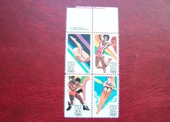 USA 1983 MNH Mi. 1690/93 Sport Olimpiada Los Angeles 84