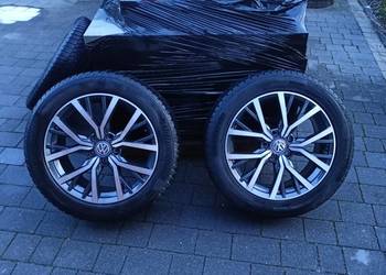 Komplet kół aluminiowych Volkswagen Passat B8 Tiguan oryginalne Super Stan