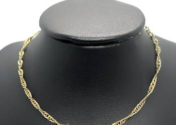 Złota Bransoletka Próby 333 0,90g Singapur Długość 18,5cm