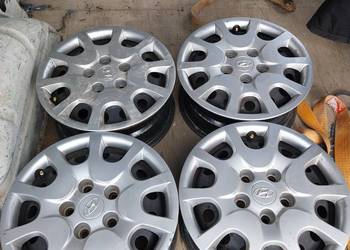 Felgi stalowe + kołpaki ori. 15" 5x114 kia hyundai